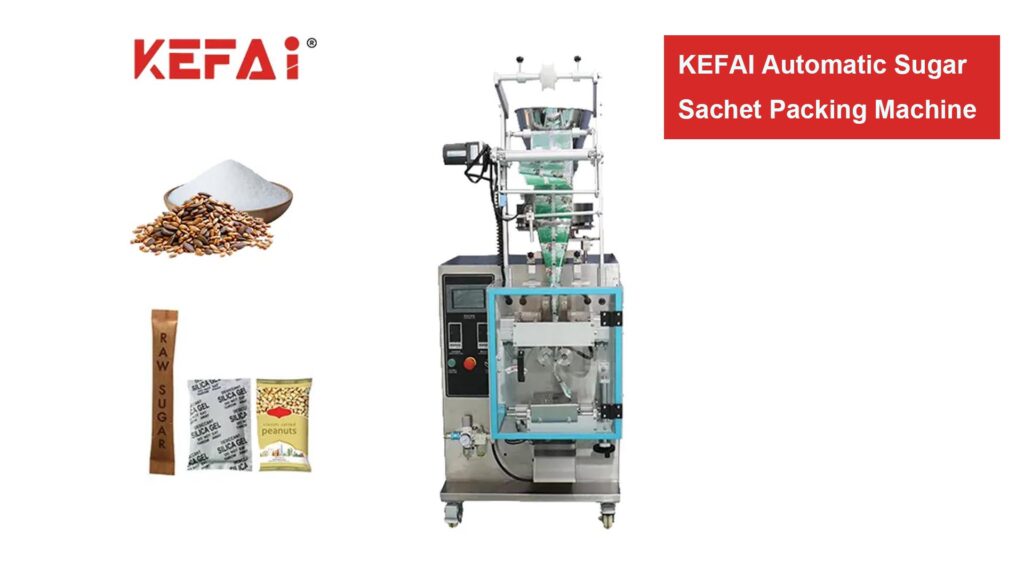 KEFAI automatinė cukraus pakelių pakavimo mašina