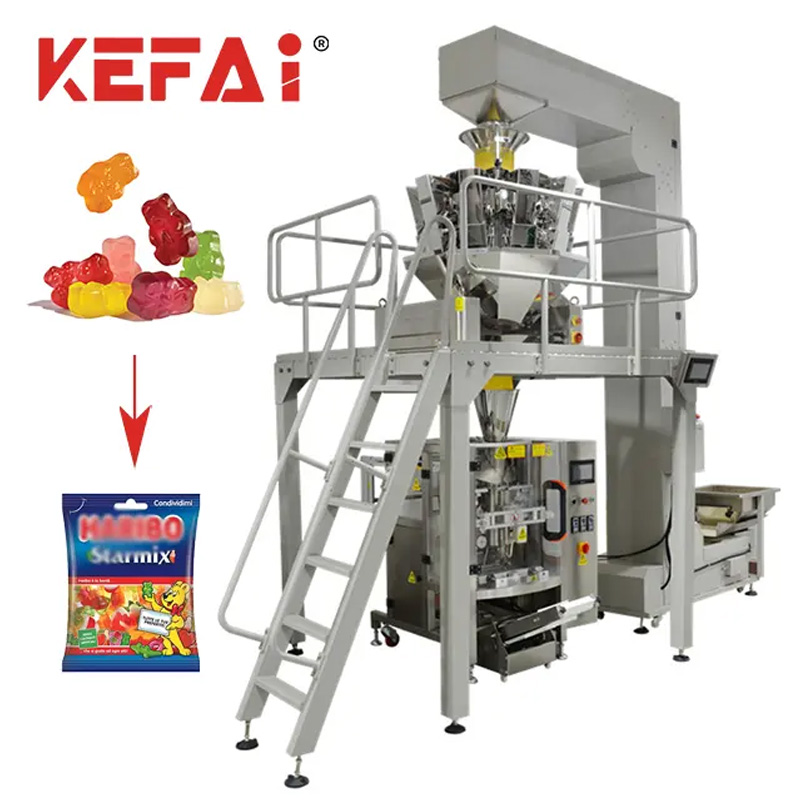 KEFAI saldainių pakavimo mašina
