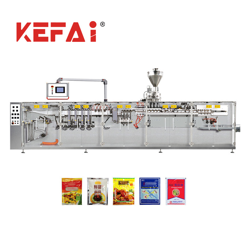 KEFAI granulių HFFS plokščio šoninio sandarinimo maišelio pakavimo mašina